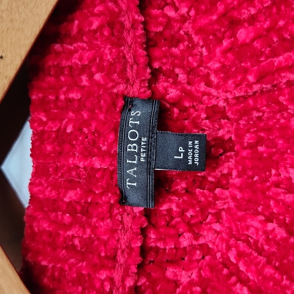 Red Talbots sweater - Picture 3 of 4